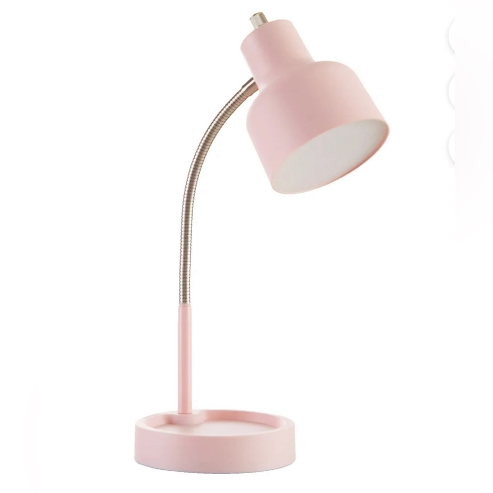 Pink desk lamp